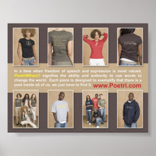 Pôster "PoetriWhere? "… um estilo gosta de não outro!!