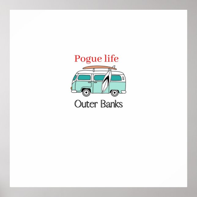 Poster Pogue Life Out Banks (Frente)