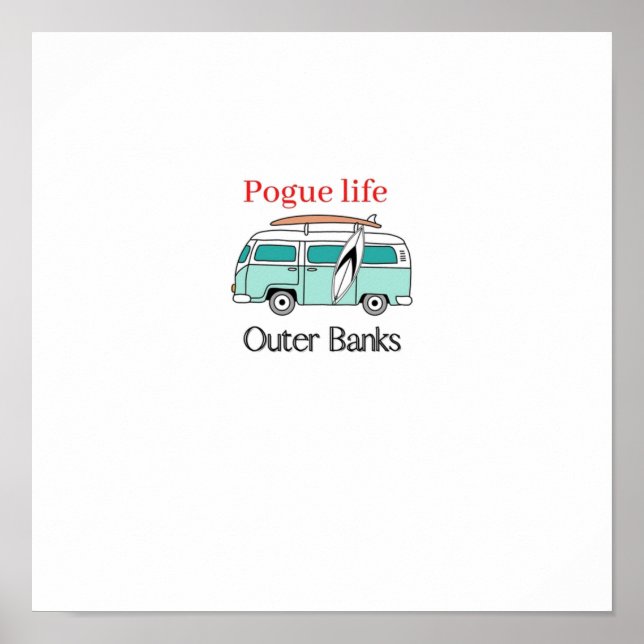 Poster Pogue Life Out Banks (Frente)