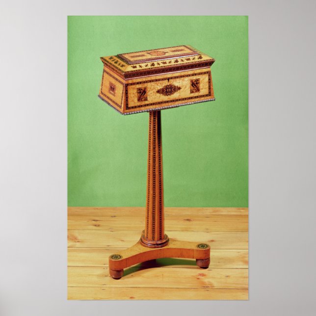 Pôster Poia de chá da Tunbridge (Frente)