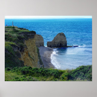 Pôster Point Du Hoc Normandy, França