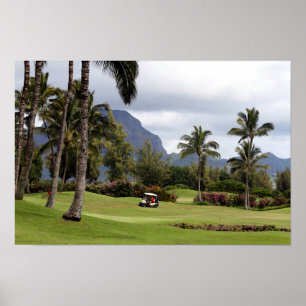 Pôster Poipu Bay Golf Course, Kauai, Hawaii