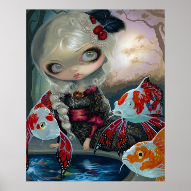 Pôster Poissons Volants Le Bassin des Carpes ART IMPRESSÃ (Frente)