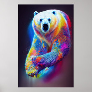 Poster Polar Bear Animal Discovery Natureza