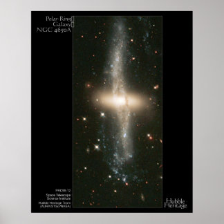 Poster PolarRingGalaxy-NGC4650A-1999-12