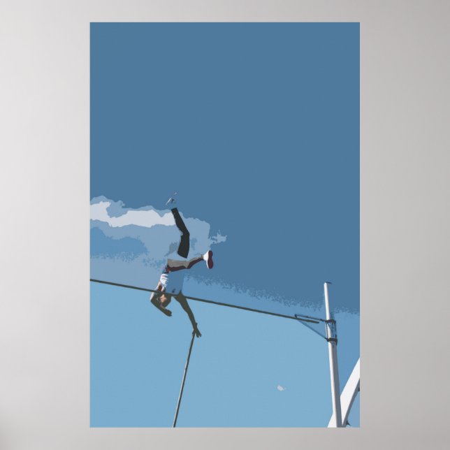 Pôster Pole Vault Poster/Print (Frente)