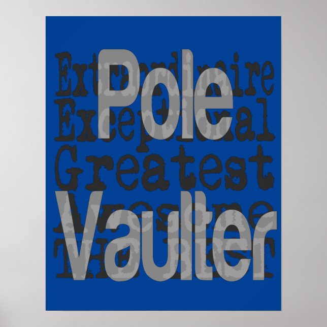 Poster Pole Vaulter Extraordinaire (Frente)