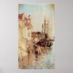 Poster Polenov - Canais de Veneza