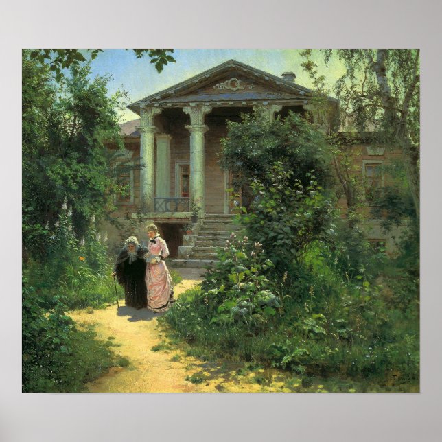 Poster Polenov - Jardim da Vovó (Frente)