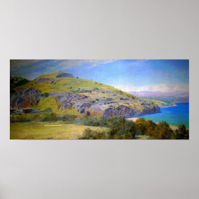 Poster Polenov - Lojas Do Lago Tiberias (Frente)