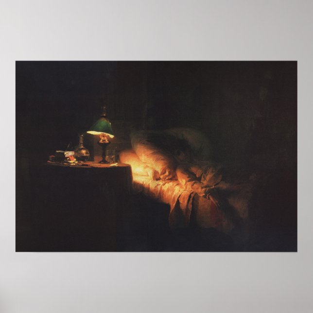 Poster Polenov - Menina Doente (Frente)