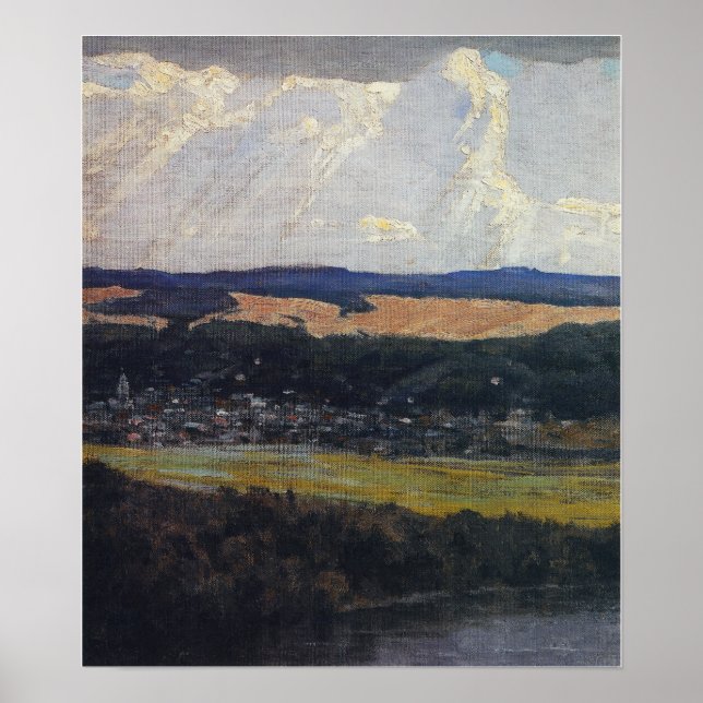 Poster Polenov - Tarusa Do Alto Banco Da Oka (Frente)