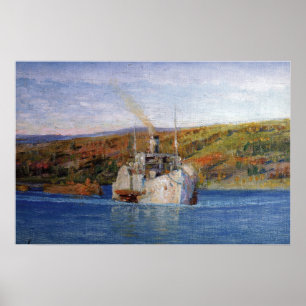 Poster Polenov - Vapor Vladimir Transformado Em Um Reboqu