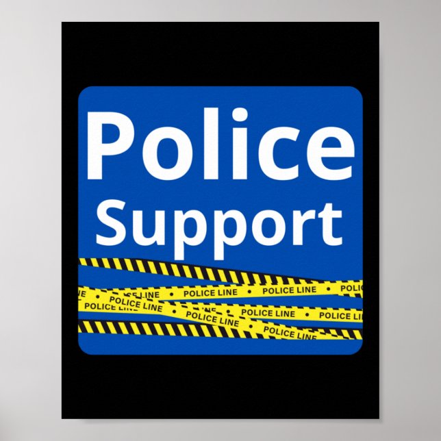 Poster Polícia de Apoio (Frente)