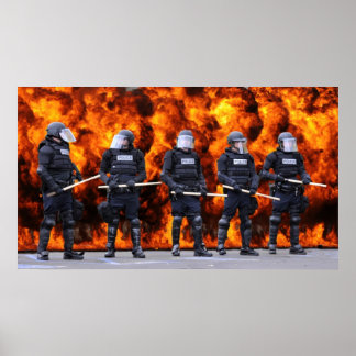 Poster Polícia de Choque