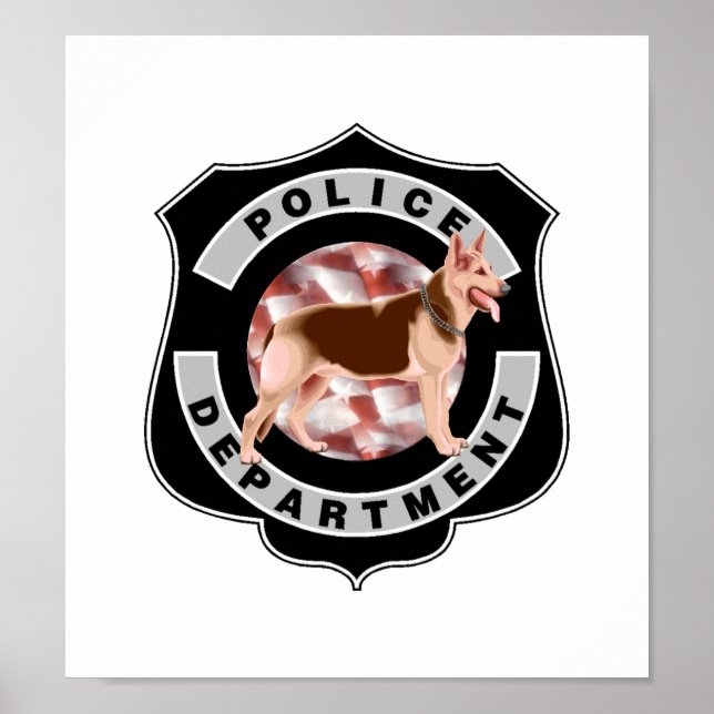 Poster Polícia do K9 (Frente)