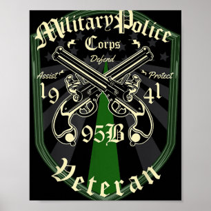 Poster Polícia Militar 95 Bravo Veteran
