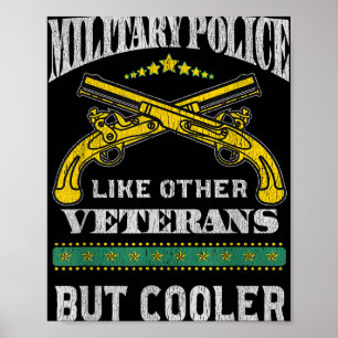 Poster Polícia Militar Como Outros Veteranos, Mas Mp Mais