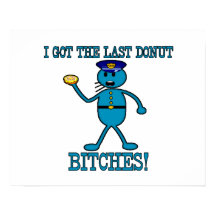 Policial Tem Última Rosquinha