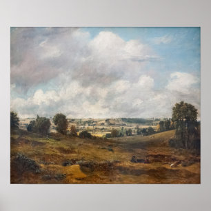 Poster Policial - Vista De Dedham Vale De East Bergholt
