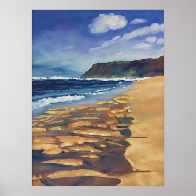 Pôster Polihale Beach (Frente)