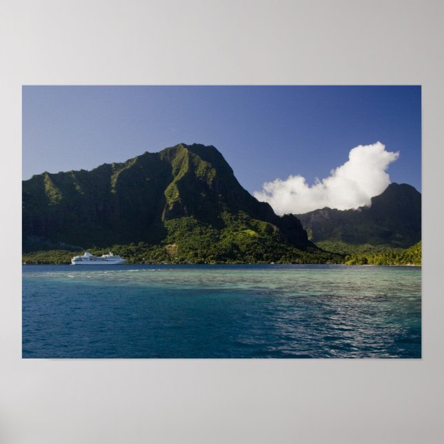 Poster Polinésia Francesa, Moorea. O Paul Gauguin (Frente)