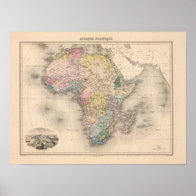 Poster Política Africana (Frente)