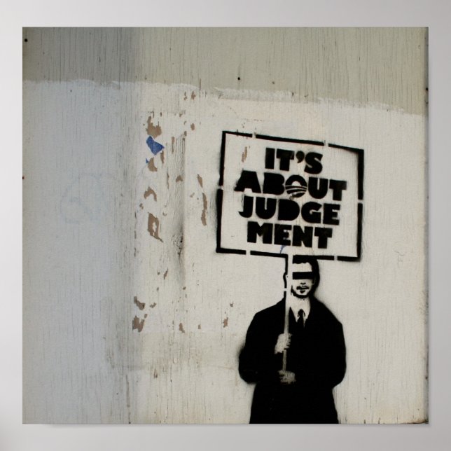 Pôster Política Americana (Frente)