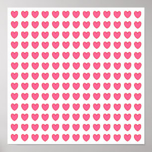 Pôster Polka Hearts