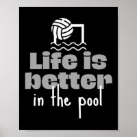 Polo aquático: A vida é melhor na piscina