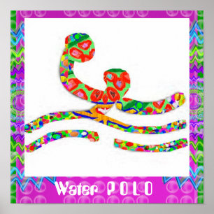 Pôster Polo Aquático - Passatempo, Exercício, Esportes