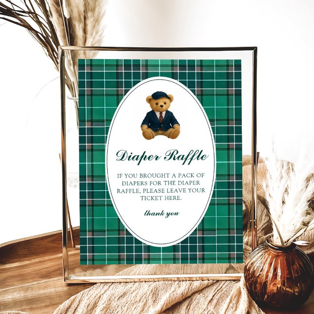 Poster Polo Teddy Bear Fralda Raffle (Criador carregado)