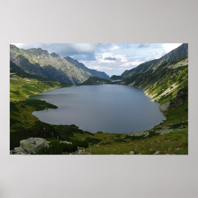 Poster Polonês Cinco Likes Valley, Tatras (Frente)