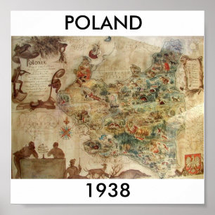 POSTER POLÔNIA 1938