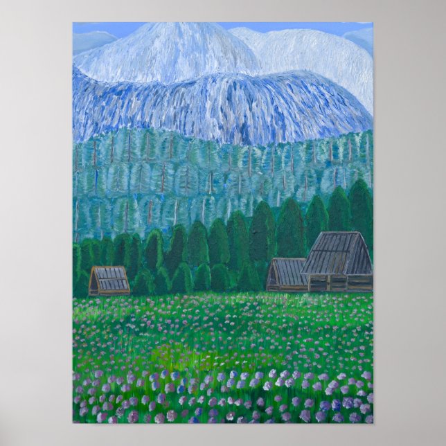 Poster Polônia das montanhas Tatra (Frente)