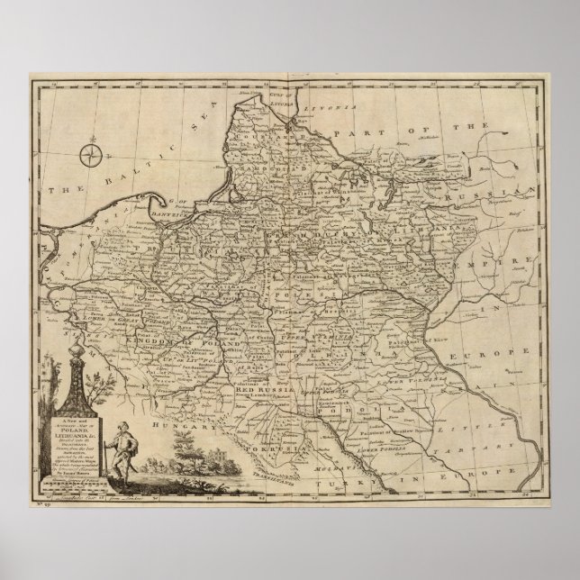 Poster Polônia e Lituânia (Frente)