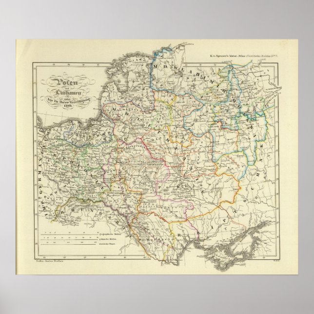 Poster Polônia e Lituânia 1125-1386 (Frente)