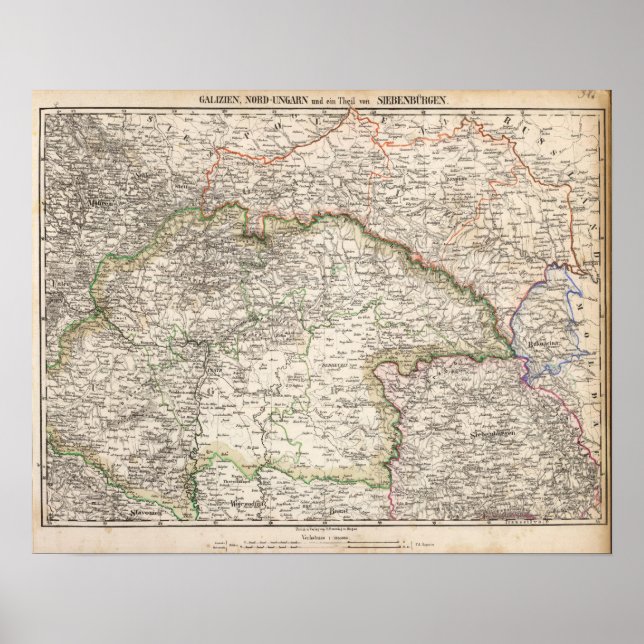 Poster Polônia, Eslováquia (Frente)