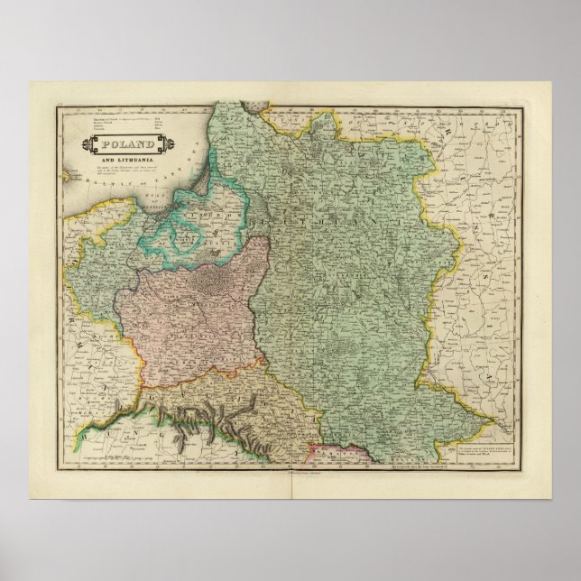 Poster Polônia, Lituânia 2 (Frente)