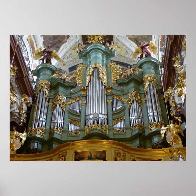 Pôster Polônia Pipe Organ (Frente)