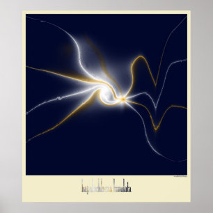 Pôster polvo do anel azul