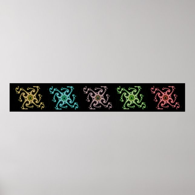 Poster Polvos dançantes (Frente)