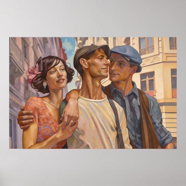 Poster Poly em Paris (Frente)