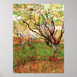 Poster Pomar em Blossom por Vincent van Gogh