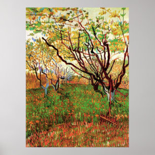 Poster Pomar em Blossom, Vincent van Gogh