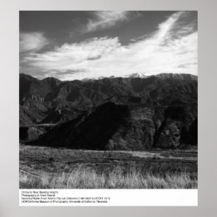 Pôster Pomares próximos à proibição de alturas por Ansel