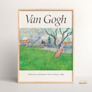 Poster Pomares Vincent van Gogh no Blossom Arles Art Pres