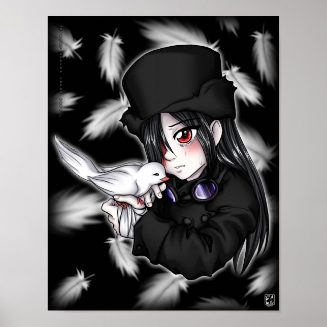 Pôster pomba (Frente)