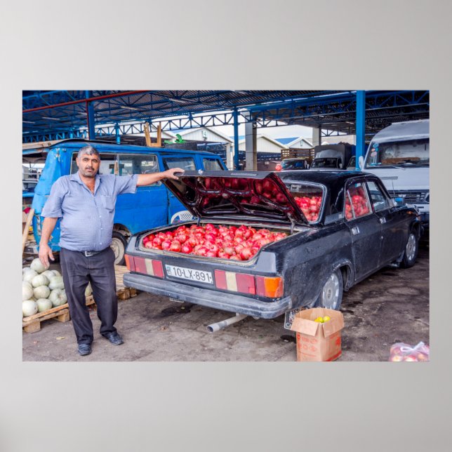 Pôster Pomegranates for sale (Frente)