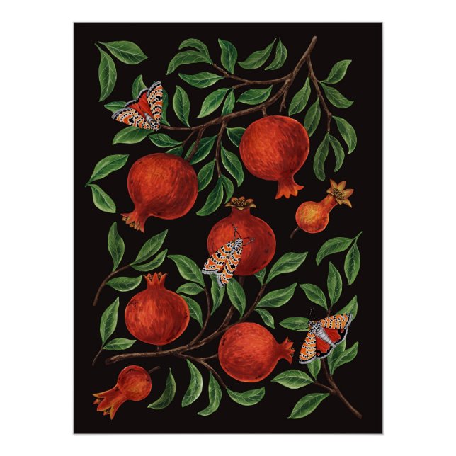 Pôster Pomegranatos e Bella Moths (Frente)